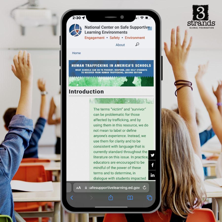 3Strands Global Foundation tweet media