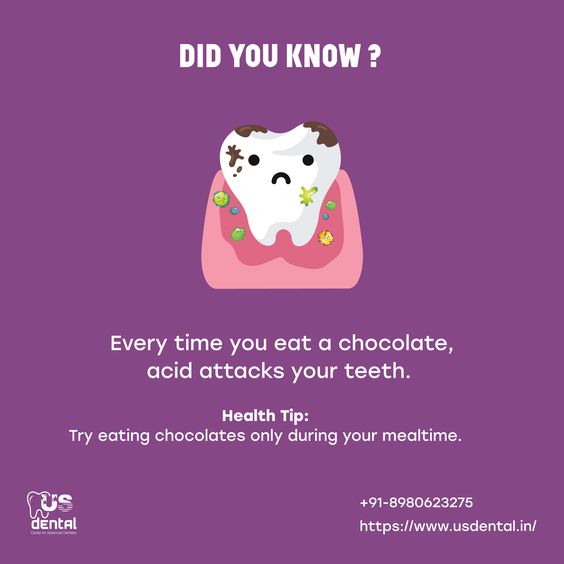 #Dentaltip You don't have to stop eating chocolates completely but do so moderately and rinse your mouth after eating. #chocolates #dentalgrind #teeth #oralhealth #oralhygiene #dentalfun #dentalfact #dentalhygiene #oralcare #dentalcare #dentists #vancouverdentists