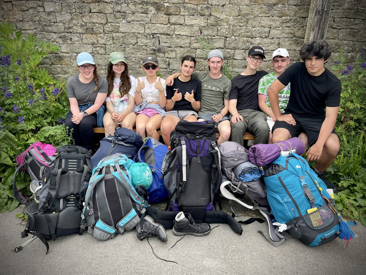Gold DofE 2023 done ✅ An incredible bunch of young people who were consistently brave, resilient, and good-humoured throughout the whole expedition. They should be very proud of themselves, and have earned a restful Sunday! #dofe #achievement #enjoyment