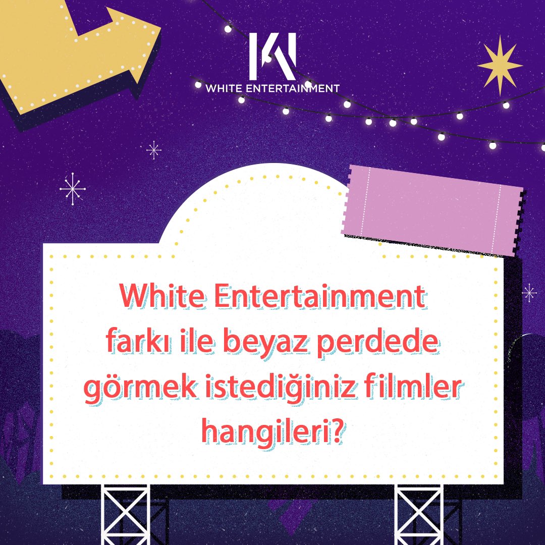 #Decibel ve #Stargazer:Astroscope 'u sevenleriyle buluştururken, #BTS #YettoComeinCinemas için de çok güzel geçen bir etkinlik gerçekleştirdik. Peki bundan sonra #WhiteEntertainment farkı ile ülkemizde beyaz perdede oynamasını istediğiniz filmler hangileri?