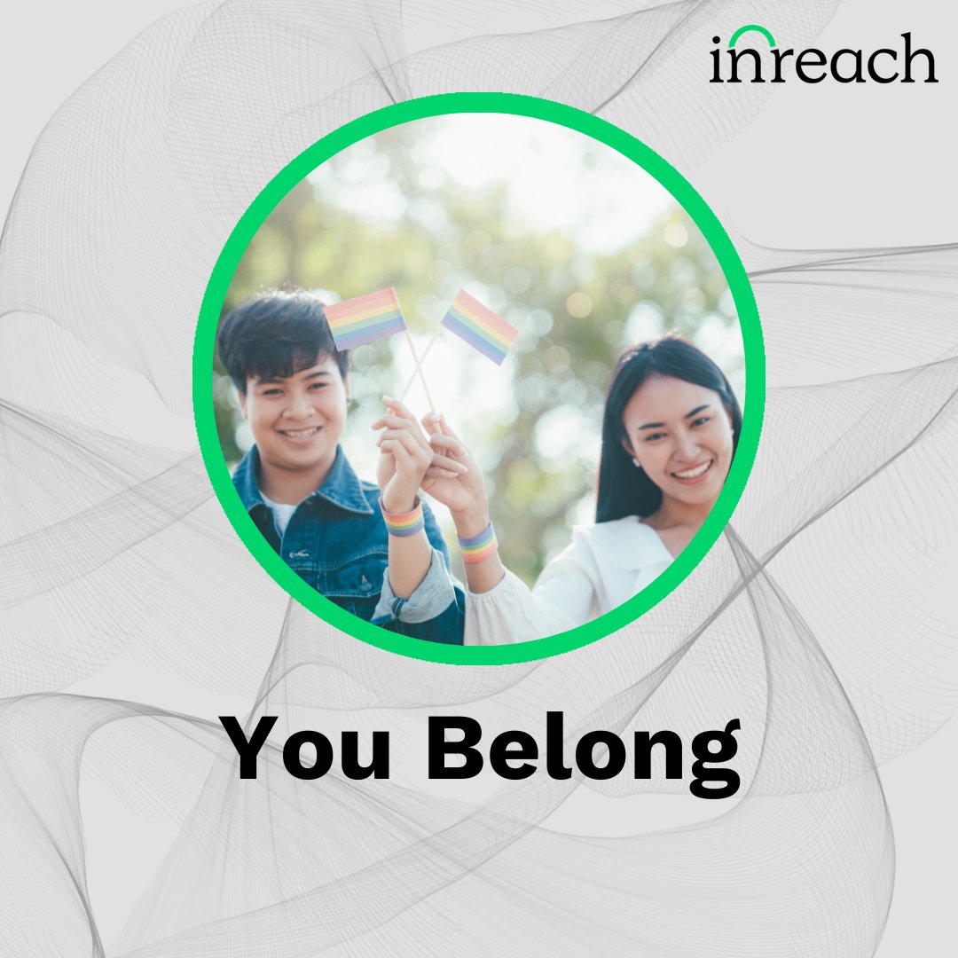 weareinreach's tweet photo. You belong. β€οΈπ§‘πππππ€π€
Find safe, verified resources for the diverse LGBTQ+ community: https://t.co/PrePSgUGbm
#SafeHelpIsInReach #YouBelong https://t.co/3I38fdVT2c