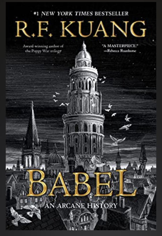 I love it when my book themes randomly merge! Two fantastic books about language! These two were great!! <a href="/kuangrf/">Rebecca F. Kuang</a>