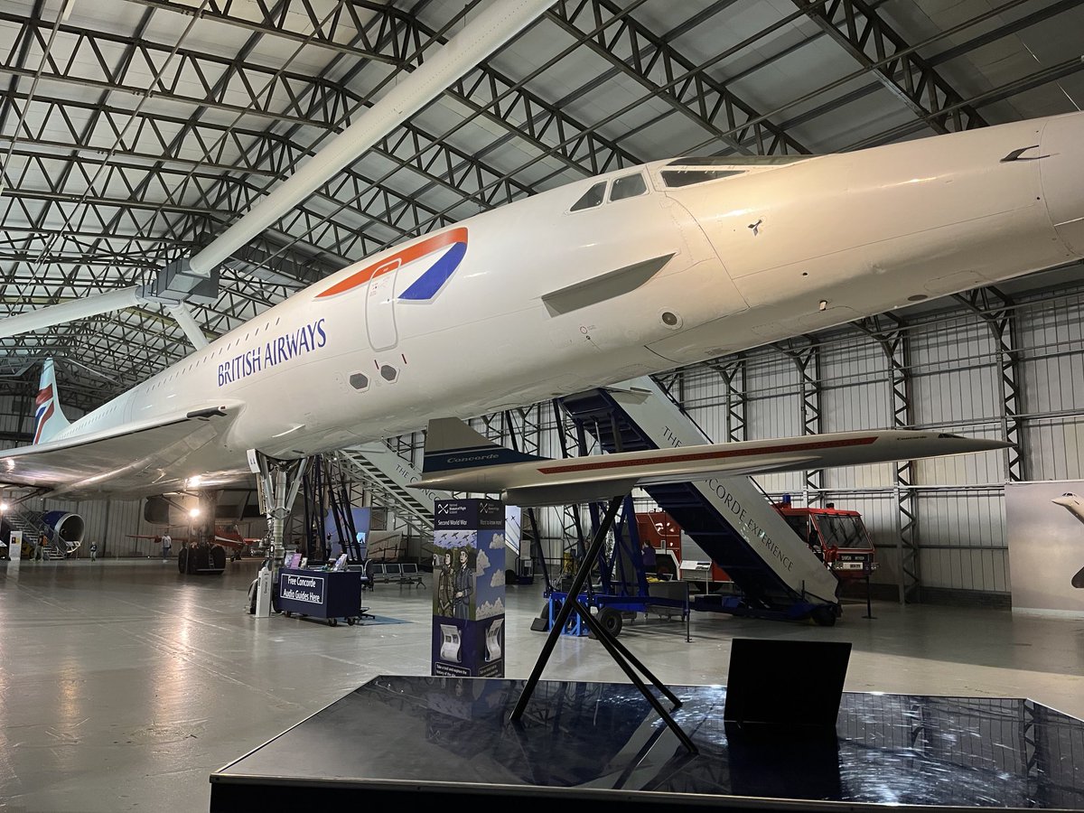 drkev26's tweet image. Such an iconic aircraft! #Concorde #Museumofflight