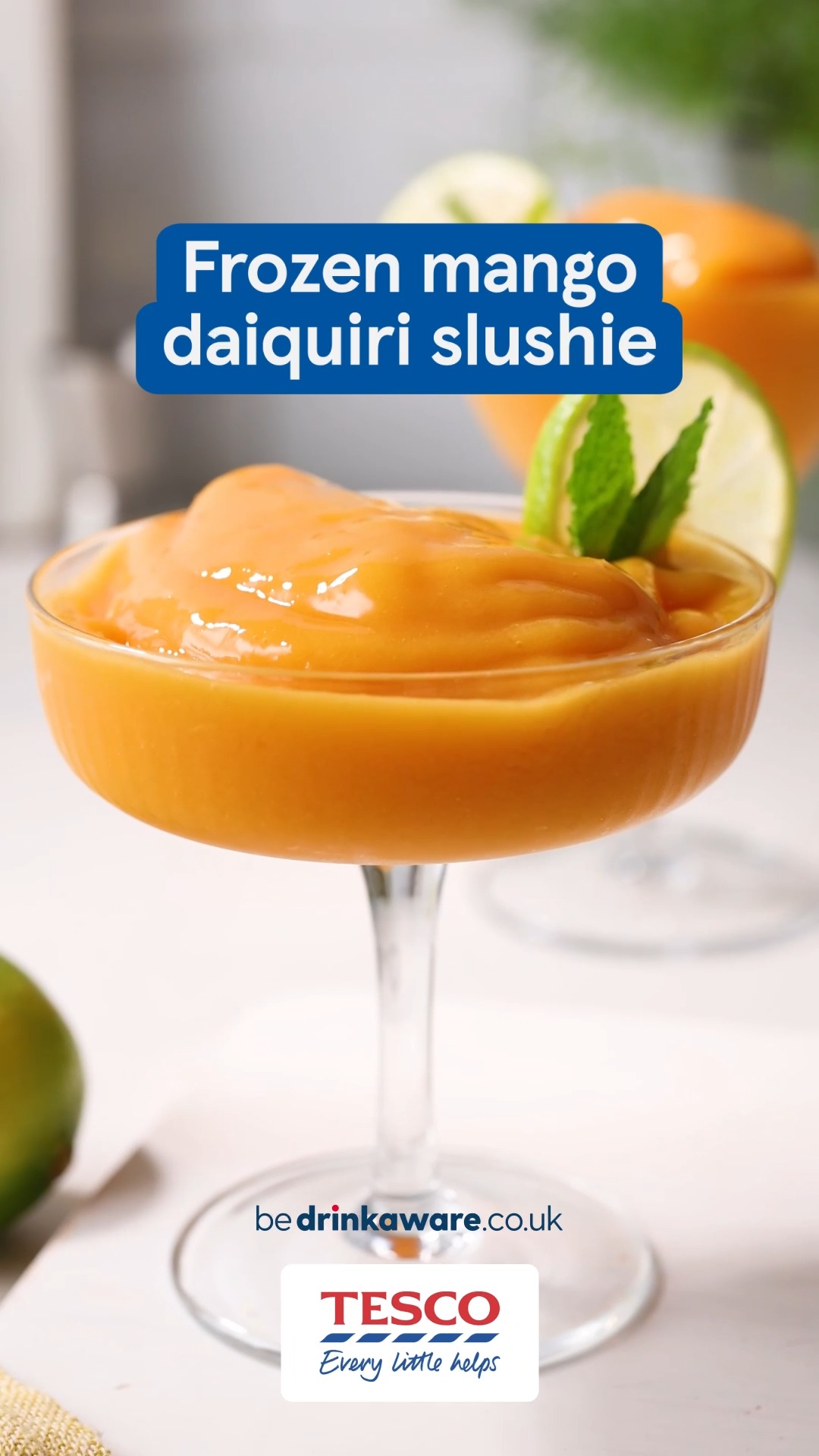 Tesco on Twitter "Shake up your summer drinks game with this frozen mango daiquiri 🥭 Click the