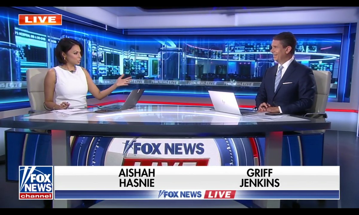 CABLE NEWS WATCHER (@fnc_ladies_rule) on Twitter photo 🇺🇸 #FoxNewsLive with <a href="/aishahhasnie/">Aishah Hasnie</a> & <a href="/GriffJenkins/">Griff Jenkins</a> ON NOW! <a href="/FoxNews/">Fox News</a>!
<a href="/OMarkarova/">Oksana Markarova</a> <a href="/HvonSpakovsky/">Hans von Spakovsky</a> <a href="/mikepillsbury/">Michael Pillsbury</a>
<a href="/MikeHeithaus/">Mike Heithaus</a> <a href="/jonathankott/">Jonathan Kott</a> <a href="/JonathanHoenig/">Jonathan Hoenig</a>
<a href="/grassoroots/">David Grasso</a>
Reporters
<a href="/LucasFoxNews/">Lucas Tomlinson</a> <a href="/AlexandriaHoff/">Alexandria Hoff</a> <a href="/CColemanFoxNews/">Christina Coleman</a> <a href="/CB_Cotton/">CB Cotton</a> <a href="/ChadPergram/">Chad Pergram</a> 🇺🇸 #FoxNewsLive with <a href="/aishahhasnie/">Aishah Hasnie</a> & <a href="/GriffJenkins/">Griff Jenkins</a> ON NOW! <a href="/FoxNews/">Fox News</a>!
<a href="/OMarkarova/">Oksana Markarova</a> <a href="/HvonSpakovsky/">Hans von Spakovsky</a> <a href="/mikepillsbury/">Michael Pillsbury</a>
<a href="/MikeHeithaus/">Mike Heithaus</a> <a href="/jonathankott/">Jonathan Kott</a> <a href="/JonathanHoenig/">Jonathan Hoenig</a>
<a href="/grassoroots/">David Grasso</a>
Reporters
<a href="/LucasFoxNews/">Lucas Tomlinson</a> <a href="/AlexandriaHoff/">Alexandria Hoff</a> <a href="/CColemanFoxNews/">Christina Coleman</a> <a href="/CB_Cotton/">CB Cotton</a> <a href="/ChadPergram/">Chad Pergram</a>