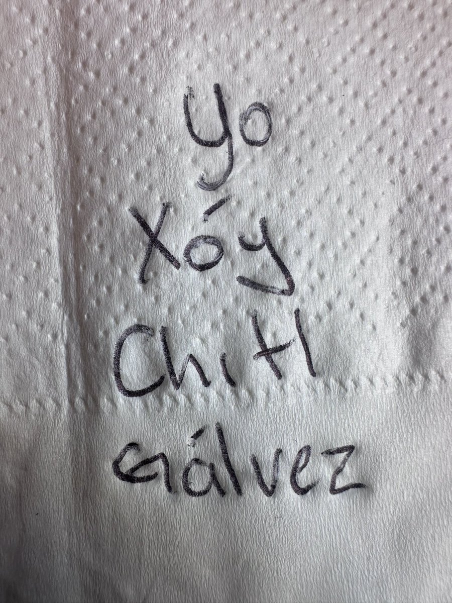 gilibanily's tweet photo. @XochitlGalvez te tengo la frase ganadora! 👊🏼
(Yo soy Xóchitl Gálvez) https://t.co/otBUXiROiG