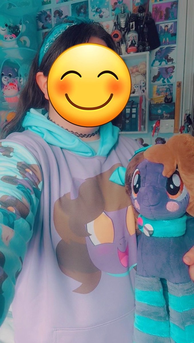 rainboom823's tweet photo. IT ARRIVED!! 
Call me childish Idc. I am allowed to do what makes me happy and content. So if that means buying stuff like this then that's okay. Big thank you to @Beatlinked for this amazing commission https://t.co/fxEVKkY798