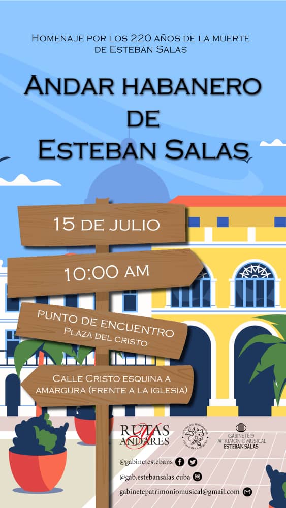 #CanalClave Andar Habanero de Esteban Salas.
📆15 de Julio
