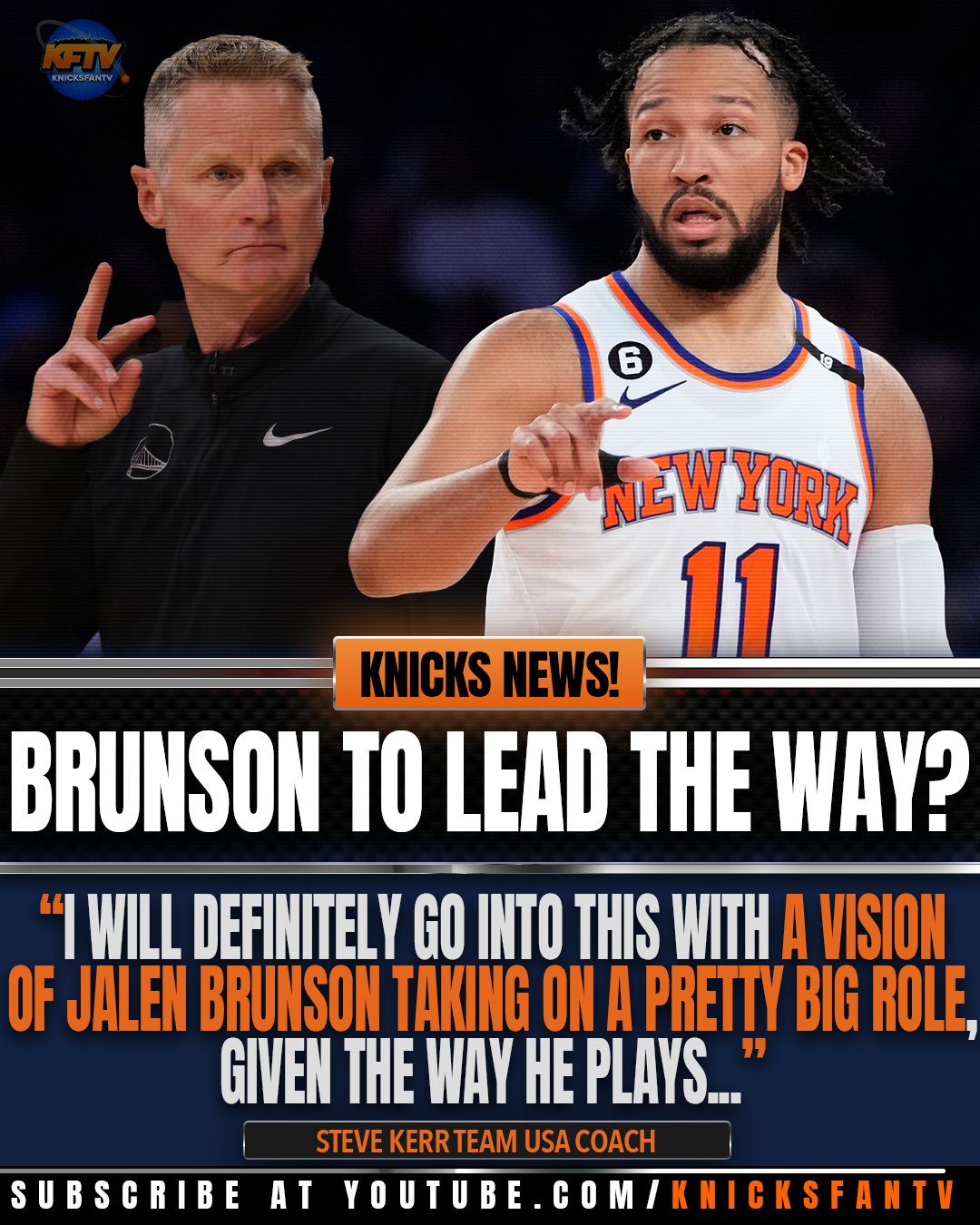 Knicks Fan TV 🏀🎥📺🏁 on Twitter "Jalen Brunson will be adding "Floor