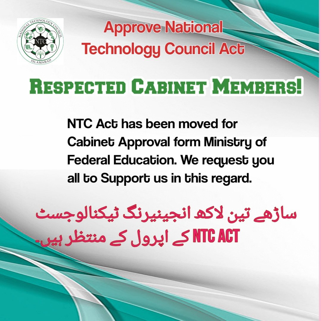 Wasim841841's tweet photo. #NTCAct_in_Cabinet
@betterPakistan
@MaryamNSharif 
@CMShehbaz
@KhSaad_Rafique @RTanveerPMLN @AzamNazeerTarar @Marriyum_A @BBhuttoZardari @sherryrehman
@YETA_Pakistan
@HamidMirPAK
@ShazaFK
#threadsvstwitter https://t.co/tF6TJaIttl