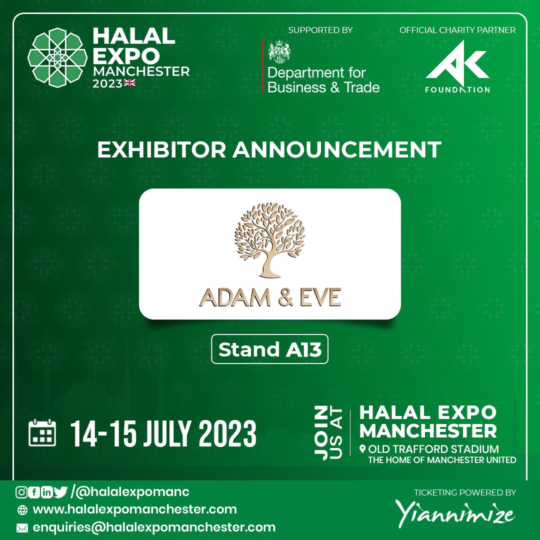 Halal Expo London 2023 tweet media