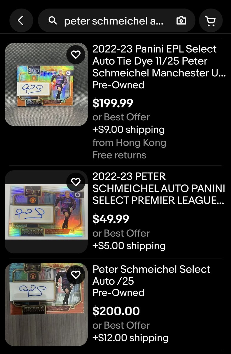 #TSSS ASW - 

Peter Schmeichel Select EPL Gold Prizm Auto /10   

$ 150.00