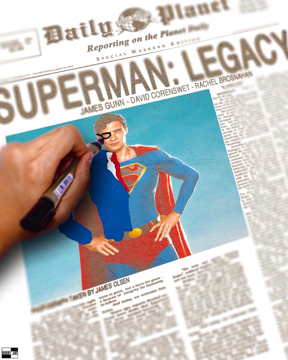 IGBobbyArt's tweet photo. Up, up, and away. #supermanlegacy https://t.co/U86GmR6D5o