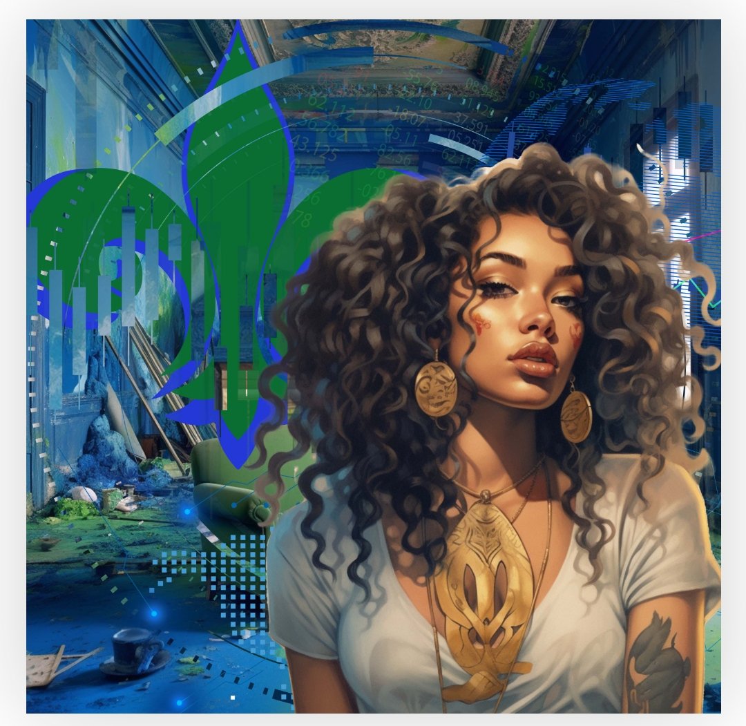 GM ✨

Share your art I will RT my favourites 🖤

Artwork by <a href="/247fnpNFT/">⚜️Big Breaux⚜️</a>