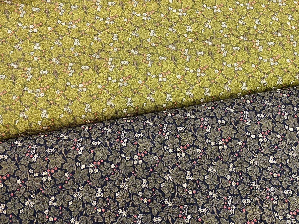 cottonfamilytmk's tweet photo. moda、William Morrisの新柄12反をオンラインショップにアップ致しました✨😊
50cm以上10cm単位でお買い求めいただけます。
https://t.co/LQ76wRKO2G
#williammorris #ウィリアムモリス　#moda #bestofmorris #モリス新柄入りました　#コットンファミリー　#cottonfamily https://t.co/5e4AyAcjBt