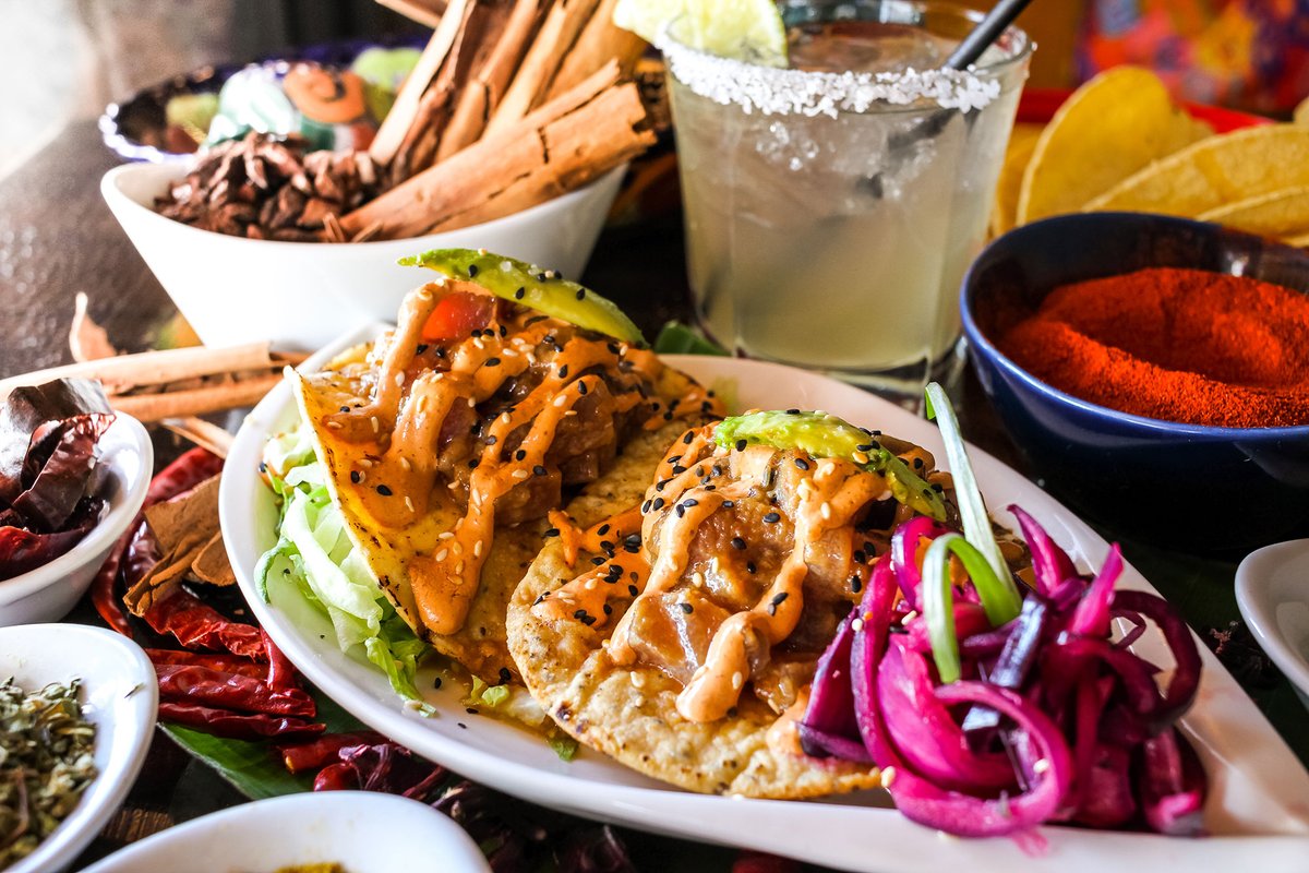 Made with love, care and lots of flavor! Tuna Tostadas