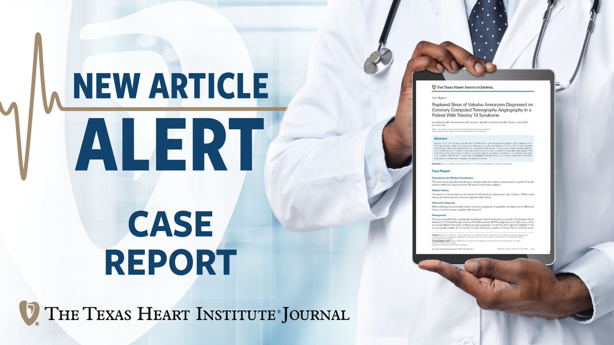 Texas Heart Institute @ Baylor College of Medicine tweet media