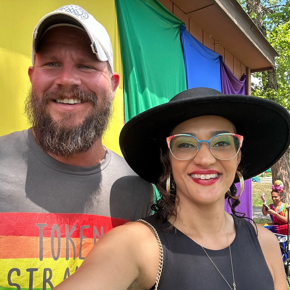 MariaIsa's tweet photo. What a wonderful @WestStPaul PRIDE 🏳️‍🌈 🏳️‍⚧️ Day. Gracias to the local vendors, performers, community members & our City’s leadership. S/o  Council members @thewendyberry and Lisa EngSarne for your dedication & support in making sure our communities are heard & unified. It���s a beautiful feeling to reflect on the work we have done at the State together with our local city of West St Paul to ensure LGBTQ+ policy went through in this historic session in MN. Thank YOU all for your LOVE! #RepWhoRaps