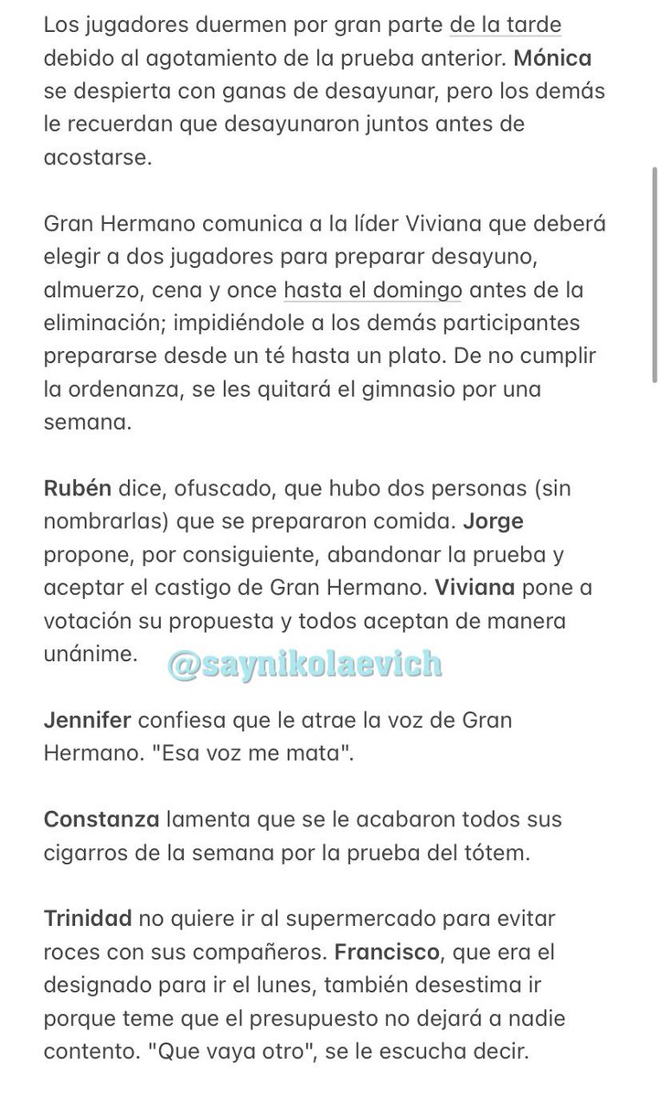 saynikolaevich's tweet photo. RESUMEN VIERNES 7 DE JULIO // Los pormenores detrás de la prueba del tótem y la fiesta de karaoke marcaron el día. Detalles abajo y en la segunda parte 👇🏻👇🏻👇🏻 #GranHermanoChile #GranhermanoCHV #GHChile #ResumenGH https://t.co/XZ3hgdah8T