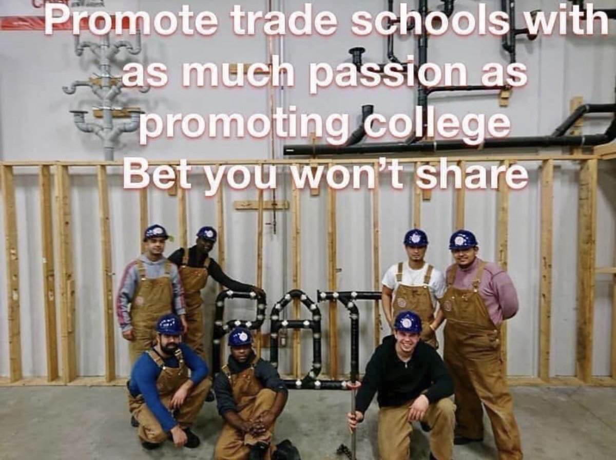 TheWittyFarmer's tweet photo. I don’t care if you share or not, but it’s just a good reminder I saw on fbook. 

#tradeschool @mikeroweworks #AgTwitter https://t.co/p1ZxgQbLzY