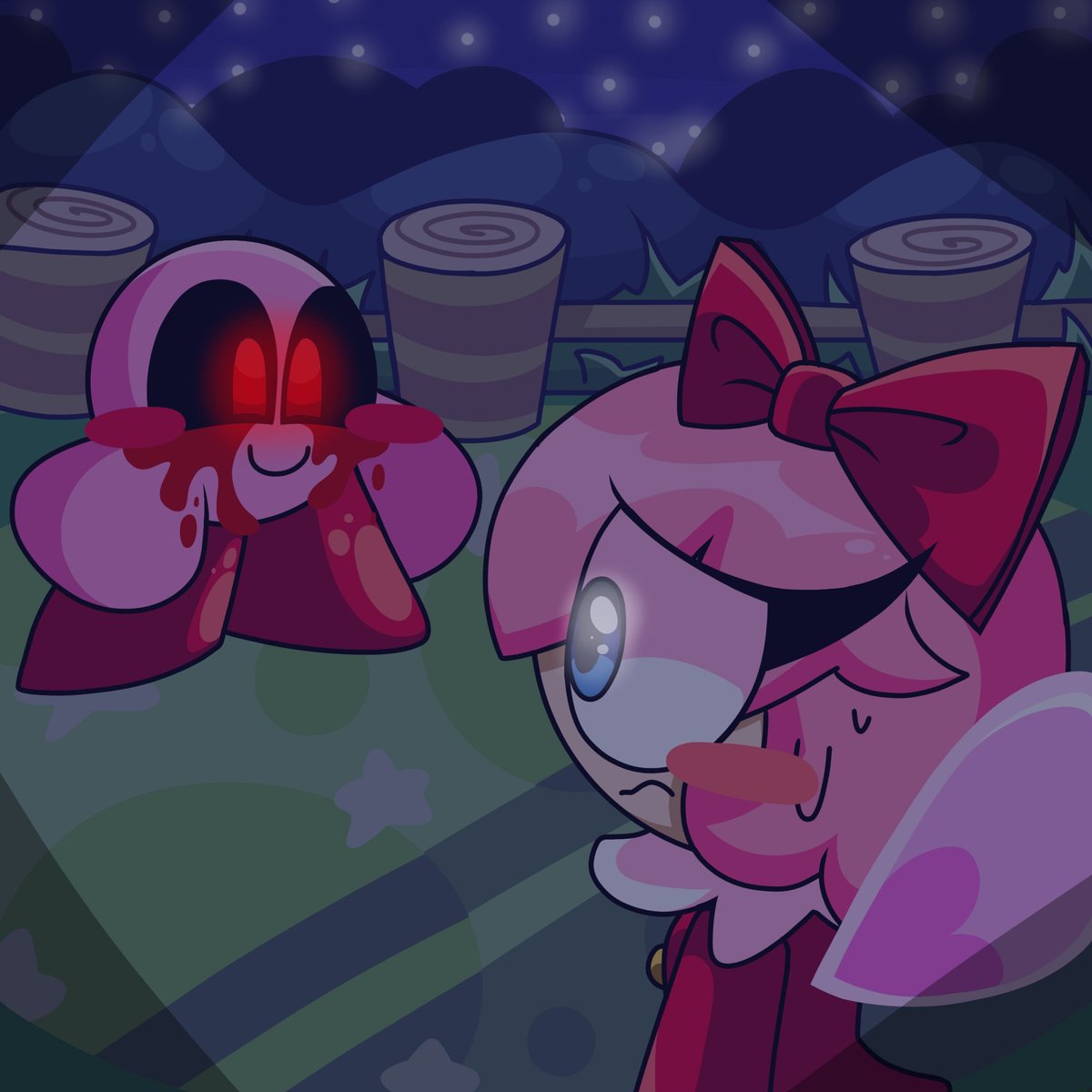 Danny_Draws503's tweet photo. "bro, he ruined the date, what the hell is wrong with himβ οΈ"
Hi
i make this kirby exe concept based on "Night Valley" song from that Sonic exe spirits of hell fnf mod
N icons
With "Kirby"(Kerxer/Exeller Kirby) and Ribbon omg
#kirbyexe #kirby #exeoc
#FNF #sonicexespiritsofhell https://t.co/IC2wTgfixj