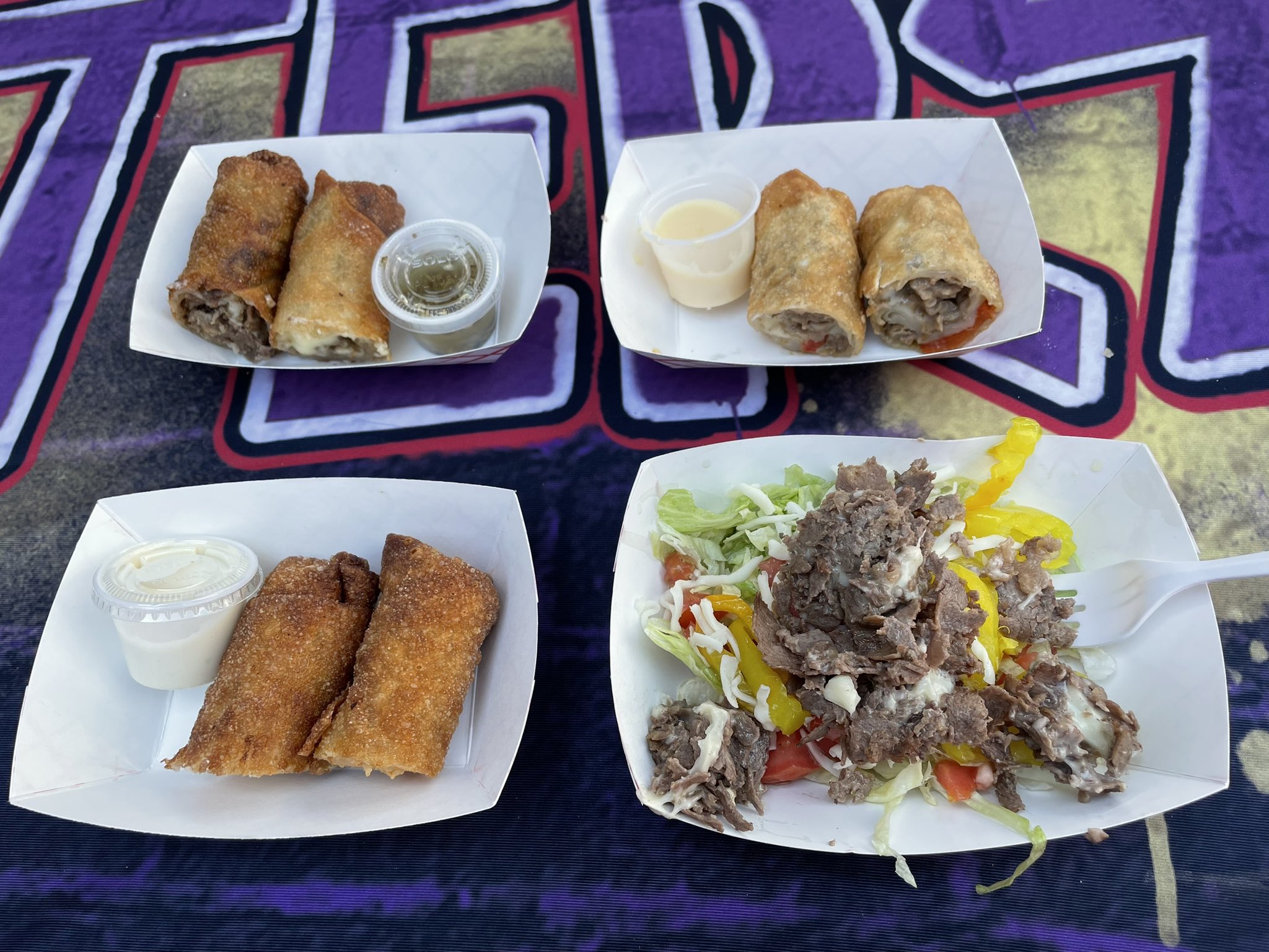 Scott Patterson on Twitter "First stop Steaksters! It was all