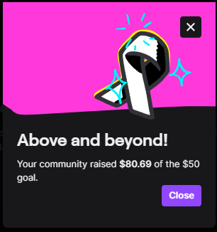 gaming_ellen's tweet photo. Thank you so much for all the money raised for Cancer Care Network Foundation over on the twitch (so to those that donated: LukeVaxhacker, heatherxbee, cattsical, hhemmi, Hellcathhh, ellenzgaming) 

What charity should I set up next?
#charity #twitch #streamer https://t.co/BWC6MBhqfs
