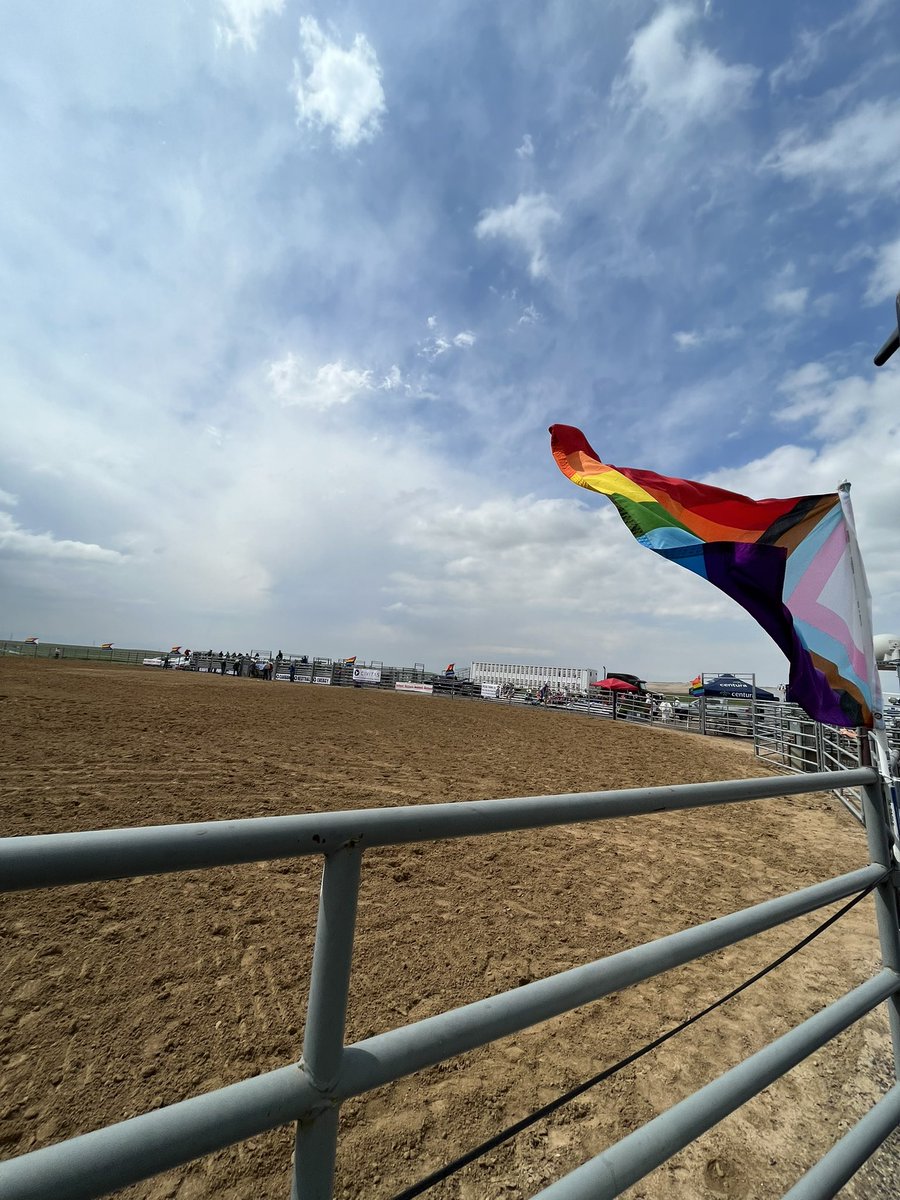 Gay Rodeo at Arapahoe County Fairgrounds.

Never been? Go on Sunday. It’s like church but with cattle. 

Colorado Gay Rodeo Association putting on a good rodeo.