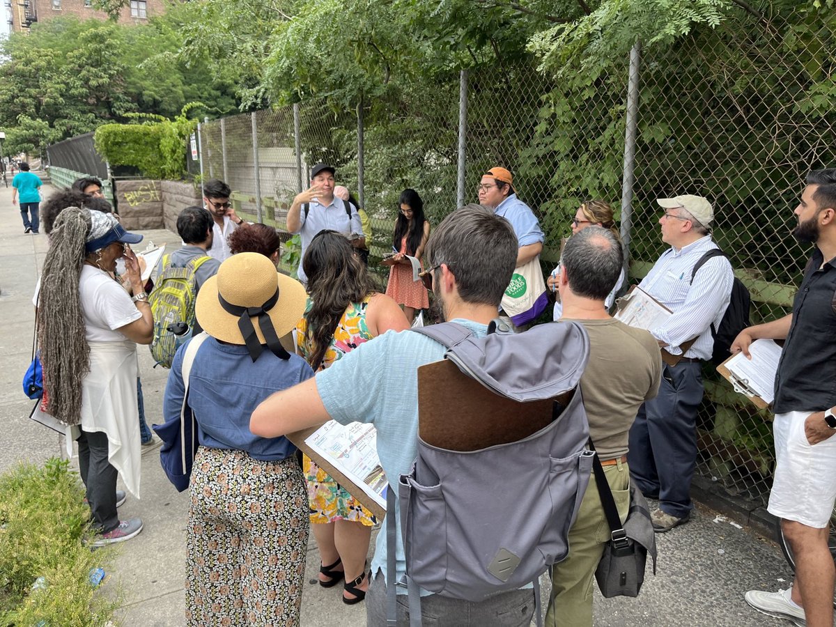 RepRitchie's tweet photo. Today, my team joined many community, civic, and government partners for a walkthrough of the Cross Bronx Expressway. As we work together to reimagine the future of the expressway, it’s important for us to be on the ground and gather information about current conditions. https://t.co/vF2qksz56H