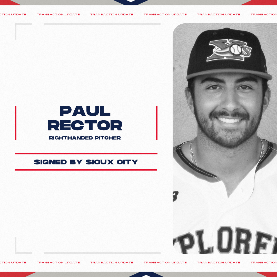 American Association on Twitter "July 6 Transaction SiouxCityXs signed RHP Paul Rector. The