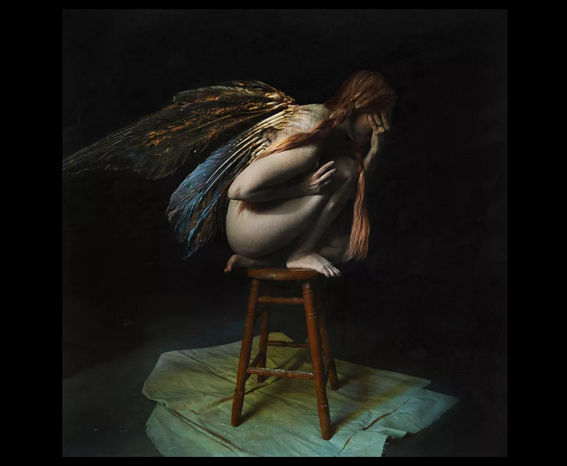 'Wings Will Always Try to Fly' - Brooke Shaden (1987- ) 
#BrookeShaden