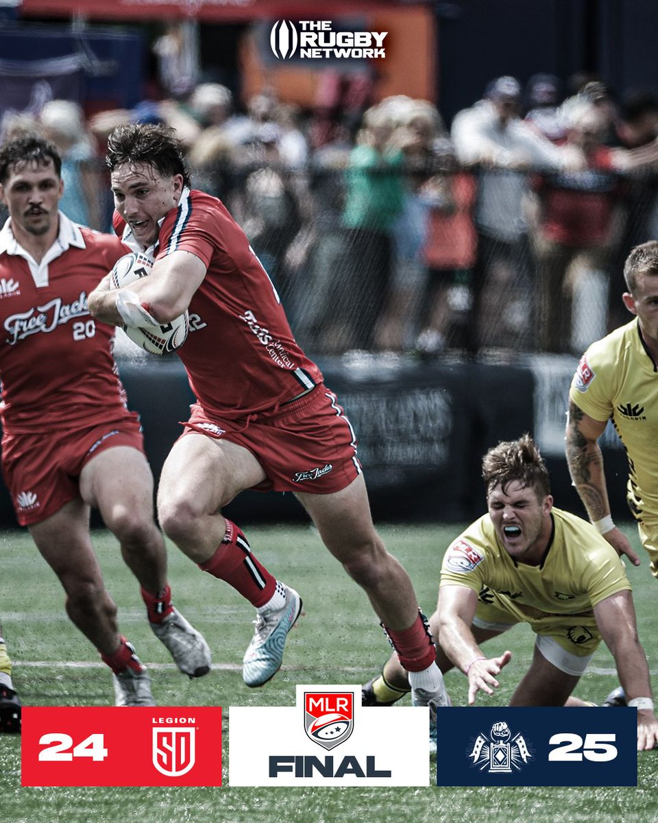 therugbynetwork's tweet image. Champions!! @NEFreeJacks  🏆 

#MLR2023 @usmlr