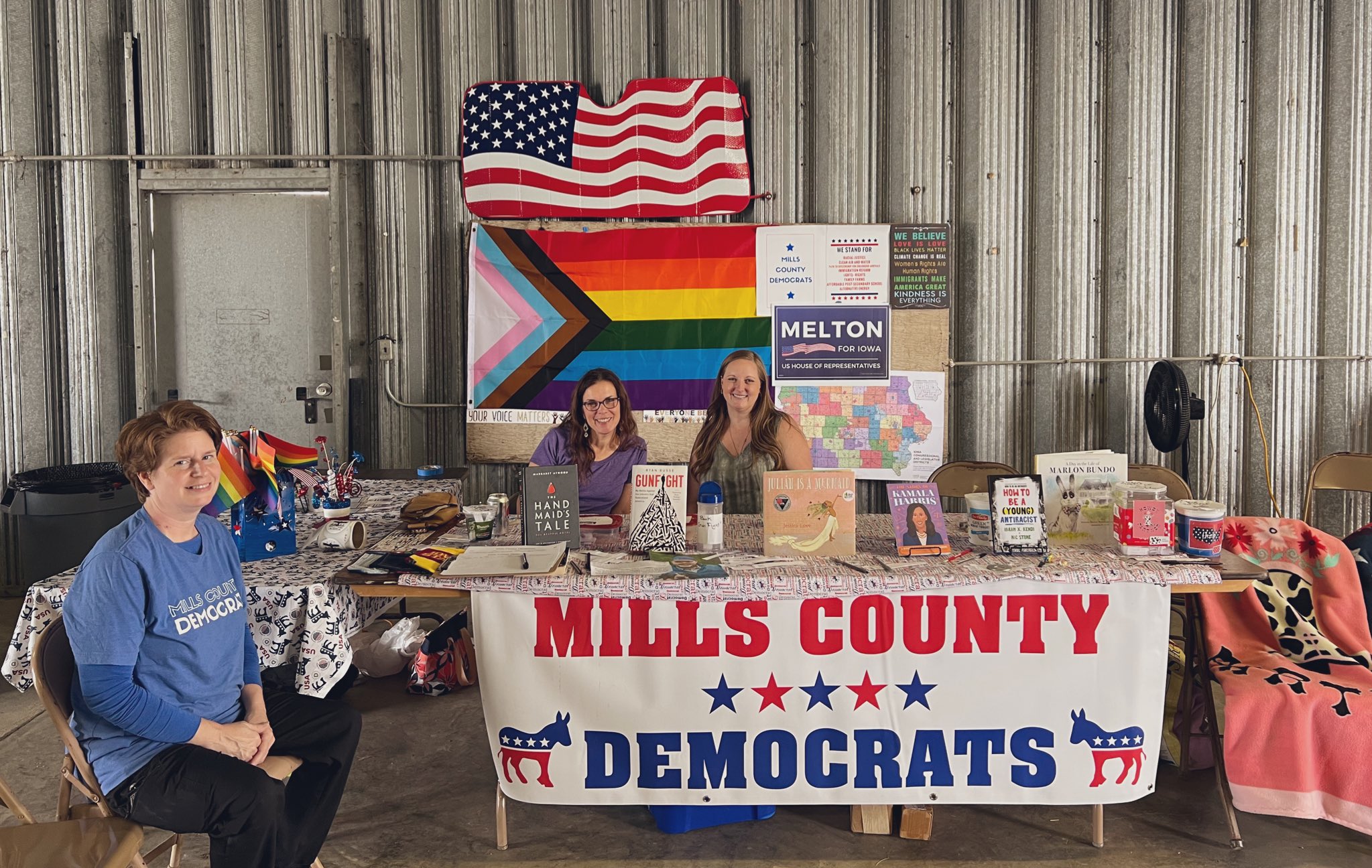 Mills County IA Dems on Twitter "Spending our Saturday at the Mills