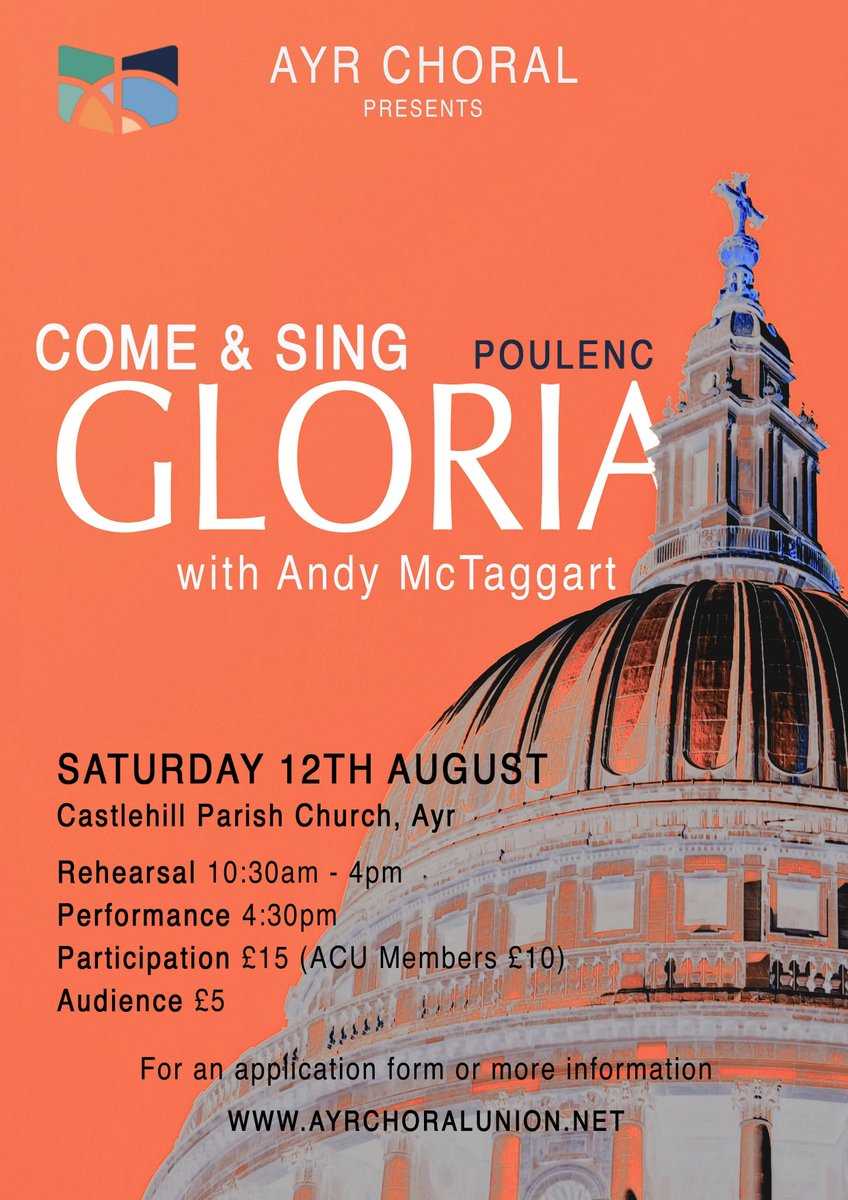 Ayr Choral Union (@ayrchoralunion) on Twitter photo 