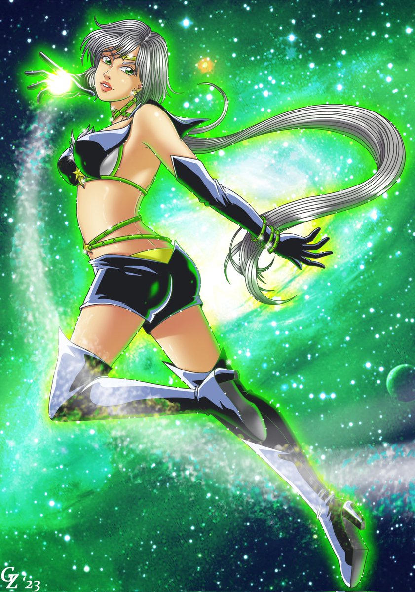 GiadaZema's tweet photo. Fanart Sailor Star Healer 💚
#SailorMoon #sailorstarlight #fanart #bishoujosenshisailormoon #digitalpainting #DigitalArtist #digitalcolor #Photoshop #artworkoftheday #aestethics #yaten #illustrationart #illustrationartist #galassia #digitaldrawing https://t.co/DMa9t8KMHP