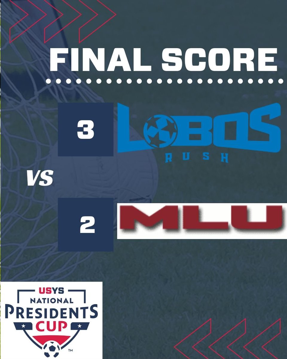 lobosrushsoccer's tweet image. WHAT A COMEBACK!!!
Down 2 goals in the first 5 minutes, the 2007 Lady Lobos RUSH Elite battled back to win 3-2 over FIRE (NJ) at the US Youth Soccer National League President's Cup today!!
Great job ladies!!!  
#ladylobosrush
#lobosrush 
#rushsoccer
#therushway
#thepathway