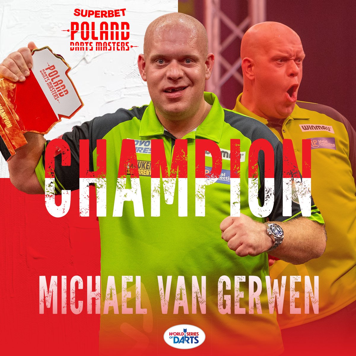 OfficialPDC's tweet photo. The premier player in Poland 🇵🇱 https://t.co/32vHaU7cEU