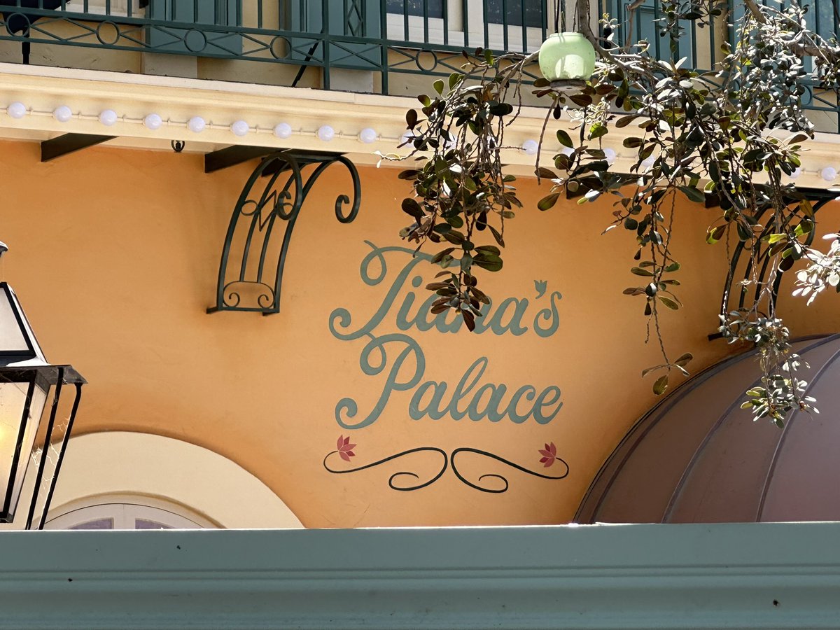 just_ask_danny's tweet image. Tiana’s Palace restaurant is so close to opening at this point. What do you all say…this month…next month? #Disneyland 🐸🍽️
