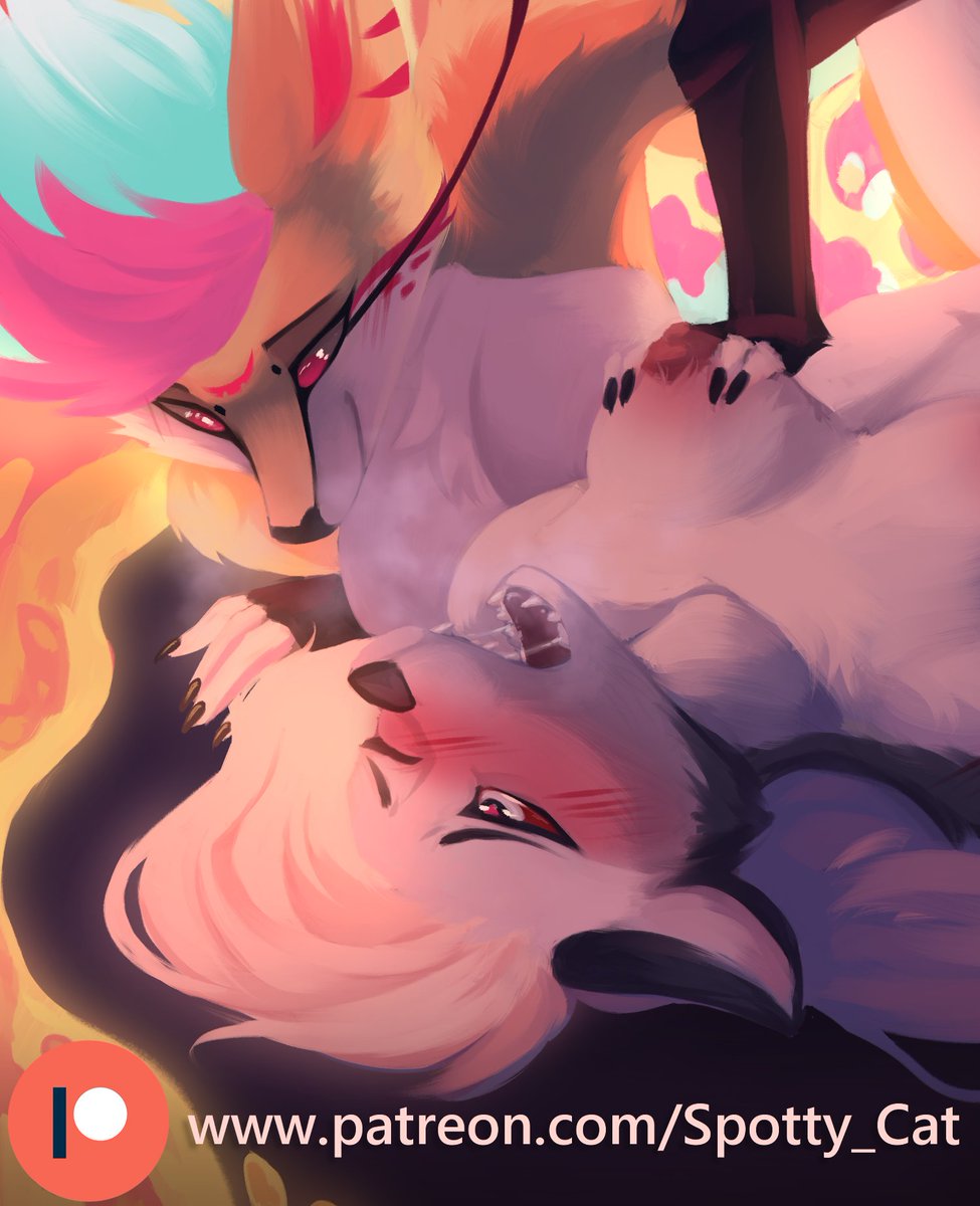 spotty__cat's tweet photo. #fox #fire #hair #fanart #foxgirl #wolf #loonahelluvaboss  #QueenBeelzebub  #QueenBeelhelluvaboss #QueenBee #helluvaboss #beezlebub #HelluvaBoss #hell #Devil https://t.co/0f99FyU2NH