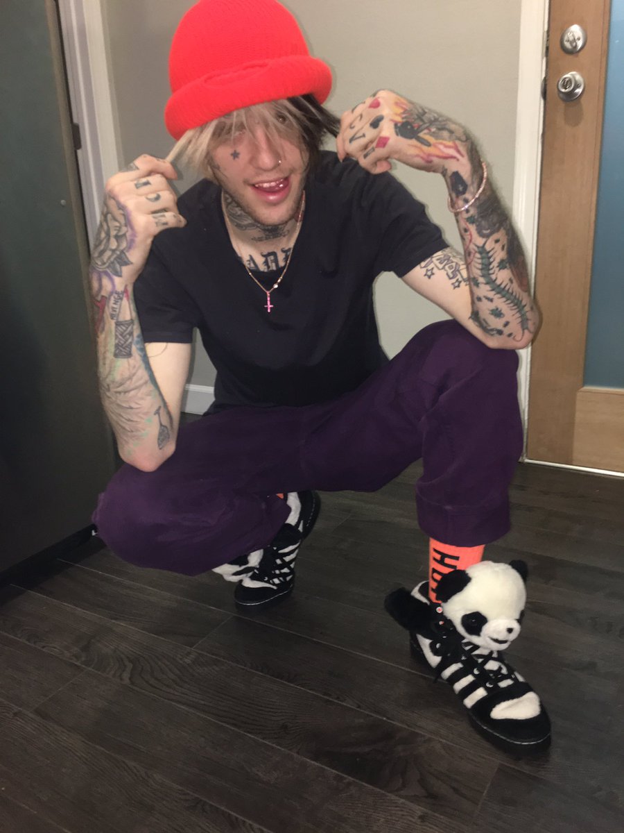 lil peep and his panda kicks