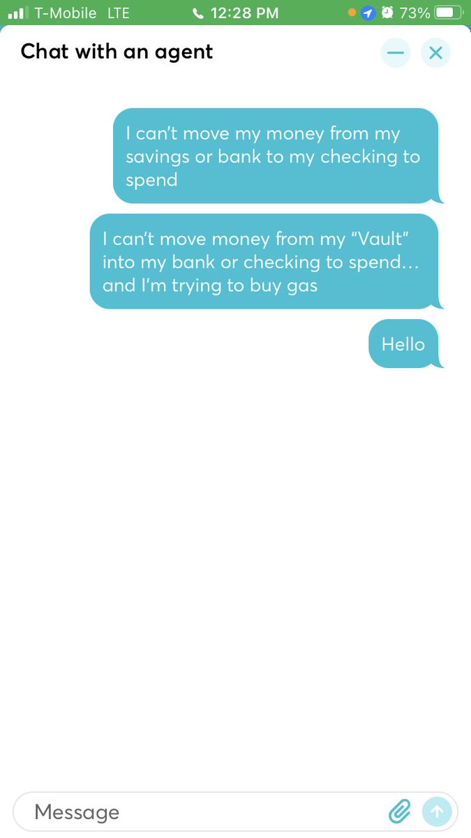 i_am_david421's tweet photo. @gobank customer service is a JOKE!!! Been on hold for over 20min now and haven’t received any type of service from the app OR on the phone https://t.co/LJnq8ZVWTR