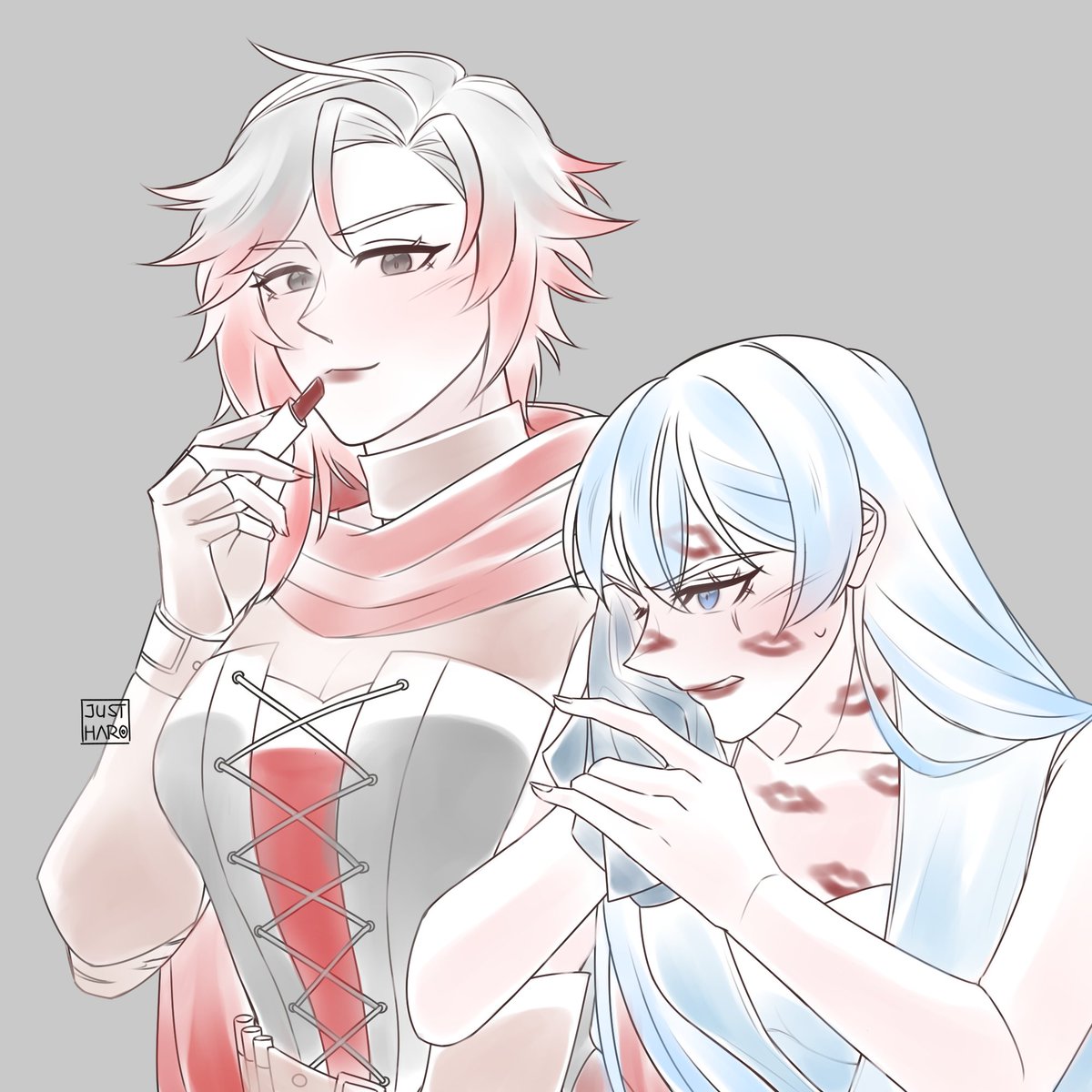 The Artist vs the Art 🌹❄️
#RWBY #whiterose #RubyRose #WeissSchnee #yuri