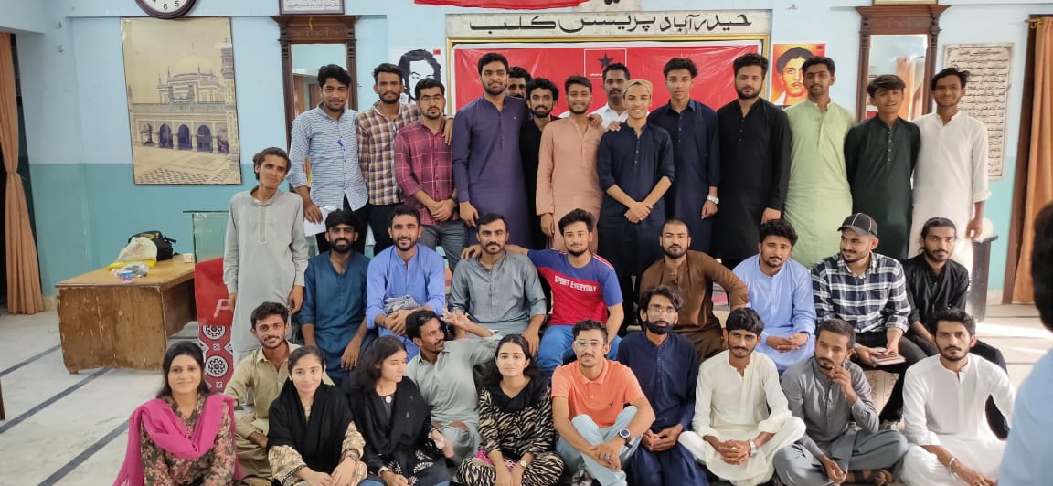 aftab_ja's tweet photo. 2nd Delegate Congress of PrSF Sindh.
#LongLivePrSF
#LongLiveRevolution https://t.co/KTJhimM8nD