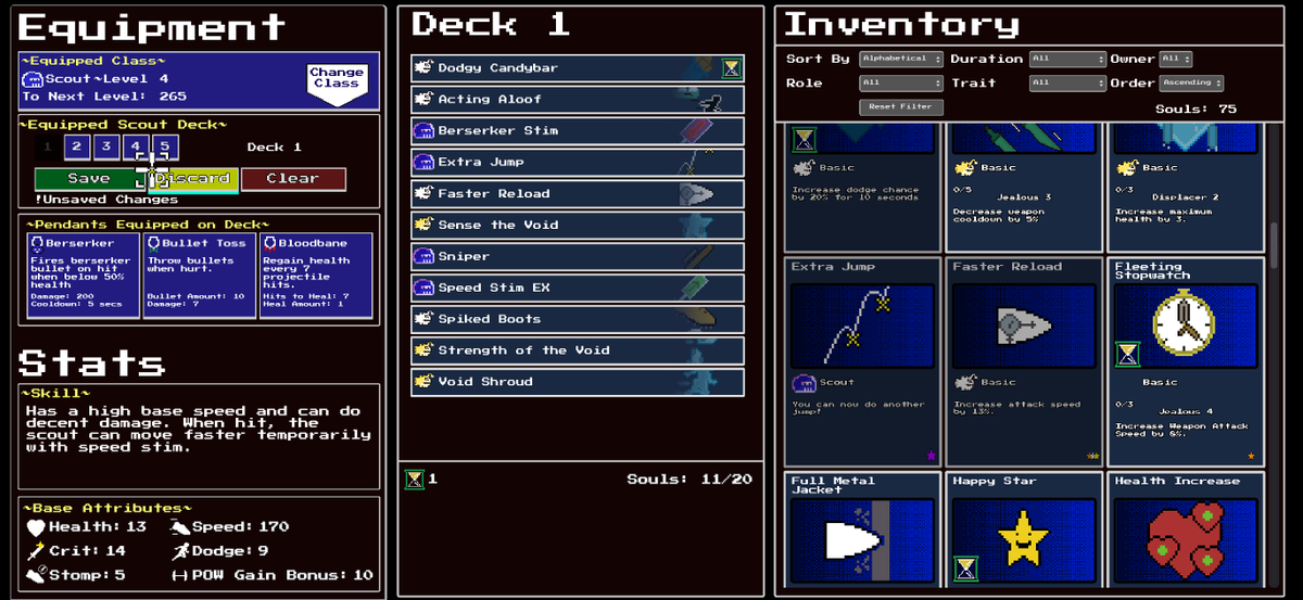 PhantomHuntGame's tweet photo. Our work for the week. Been working lots on the deck editor for Phantom Hunter and the ability to get booster packs!!
#gamedevelopment #indiegame #steam
#screenshotsaturday
Also it's 50% off on Steam for those interested!
https://t.co/qo4rnZDa2H https://t.co/KNsPygRVkh
