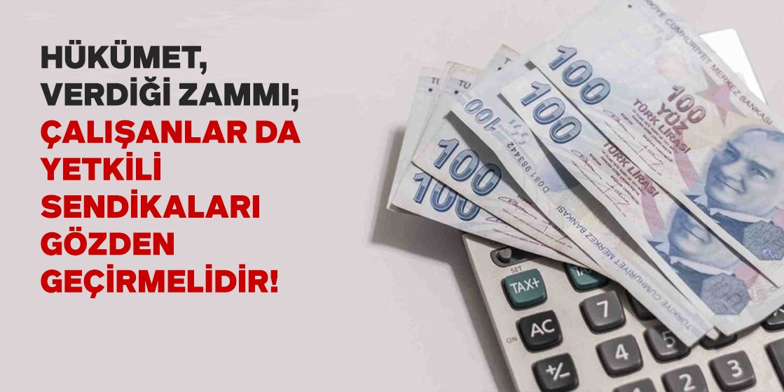 #SadakaDeğilZamİstiyoruz