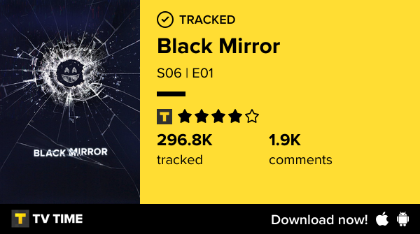 RAMxcii's tweet image. I've just watched episode S06 | E01 of Black Mirror! tvtime.com/r/2SLIy #tvtime