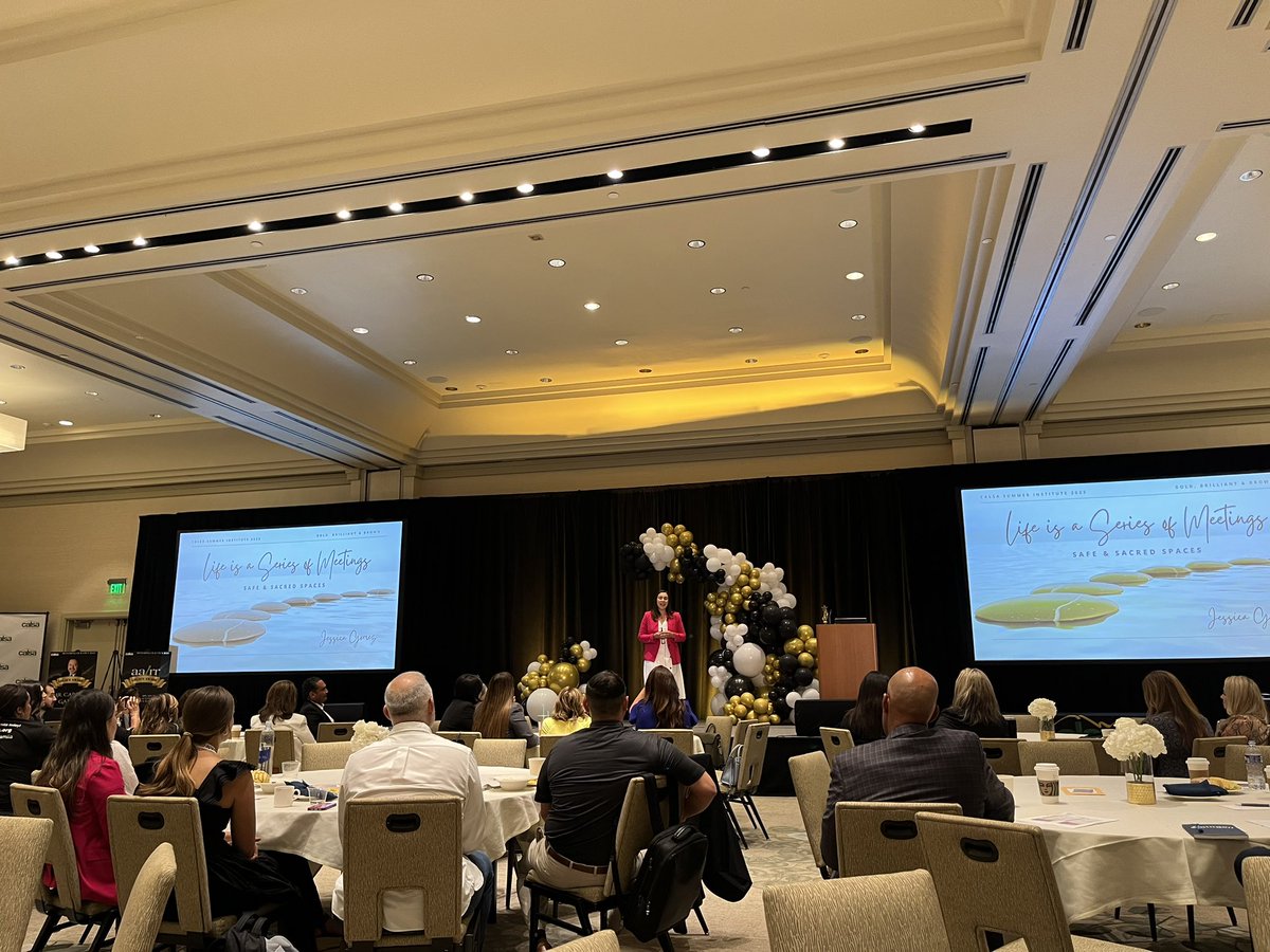 DrRenaeBryant's tweet photo. Excellent premier keynote by @mrsjessgomez @CALSAfamilia Summer Inst. Loved hearing her story and getting some #LeadWithCollaboration tips! #EdBranding #TellYourStory #BeAConnecter #CALSASI https://t.co/mhdAtdBHVp