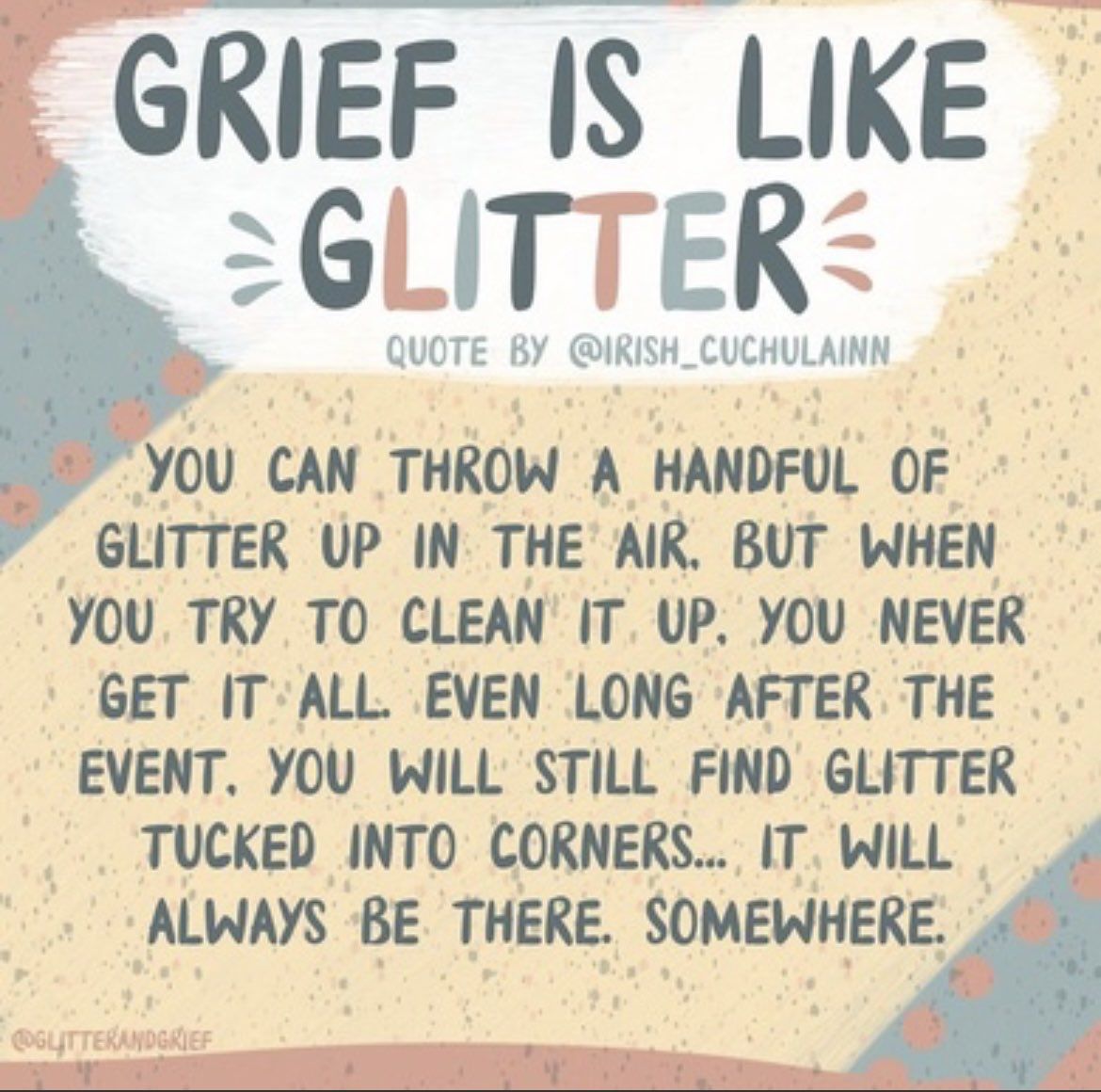 I found aspects of the last few days v tricky, the conference was in the same building where this time last year we’d collected Laura’s graduation gown &amp; although I kept a big brave face on, I just fell in bits when I got home because I really missed her. #grief is hard