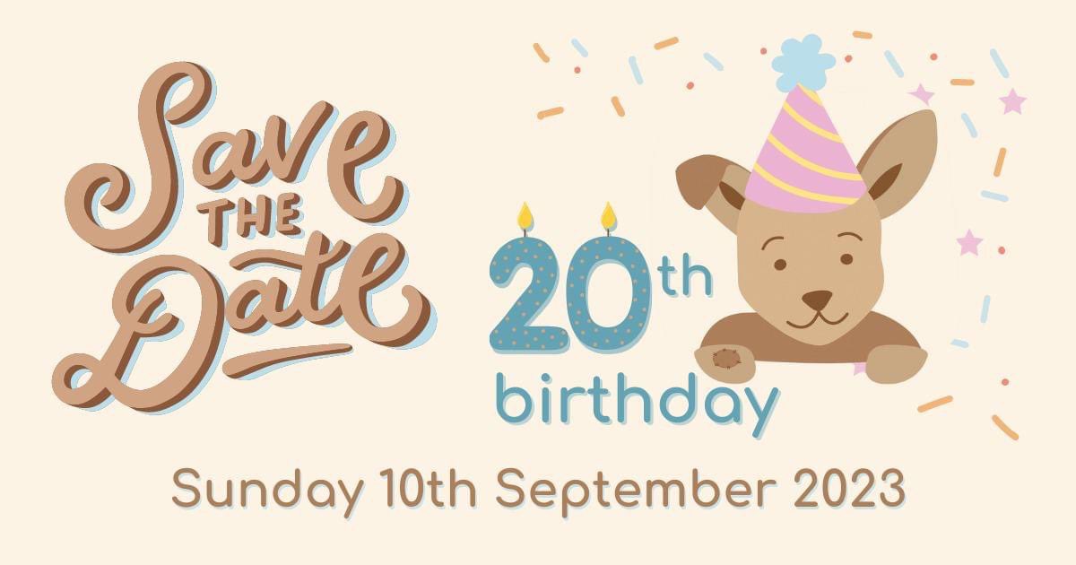Save the Date for our Little Roo Legends Birthday Picnic on Sunday 10th September! Help us to celebrate Little Roo turning 20. More details to come next week...

#Littleroolegends #birthday #party #nicu #charity #surrey #watchthisspace
