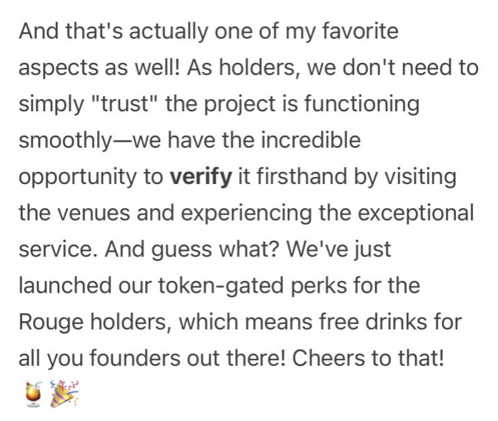 cairo_arevalo's tweet photo. Contrary to what you deal with anon - getting rugged left and right, I am able to #verify my project 100% 🤩👀

I wrote about @NFTVenues  in this piece https://t.co/ghZ0EUCqoJ

don´t miss out!

#NFTVenues #TokenPerks #Rewards https://t.co/xsySZwKy0C